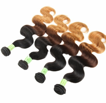 Bundle Body Wave Ombre Hair Curtain Bundle